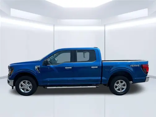 Blue 2025 Ford F-150 XLT