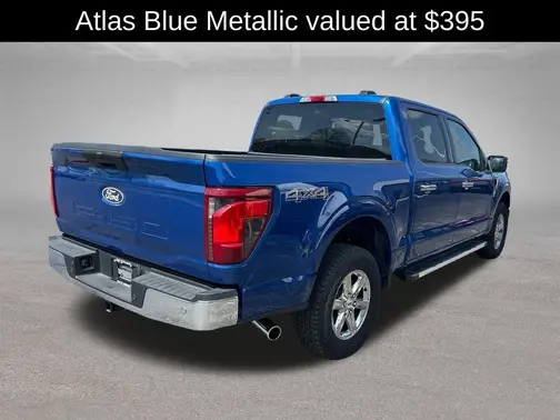 Blue 2025 Ford F-150 XLT