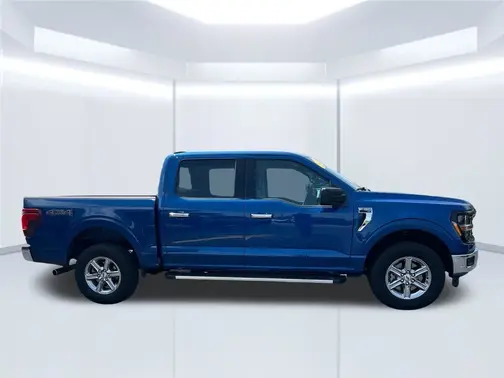 Blue 2025 Ford F-150 XLT