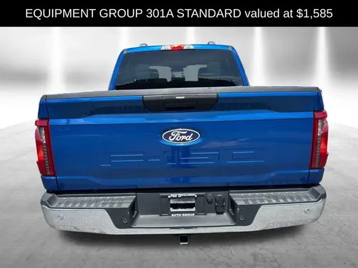 Blue 2025 Ford F-150 XLT
