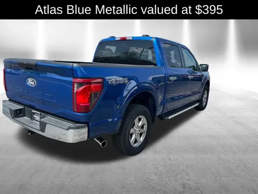 Blue 2025 Ford F-150 XLT
