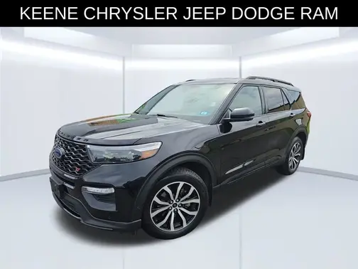 Black 2020 Ford Explorer ST