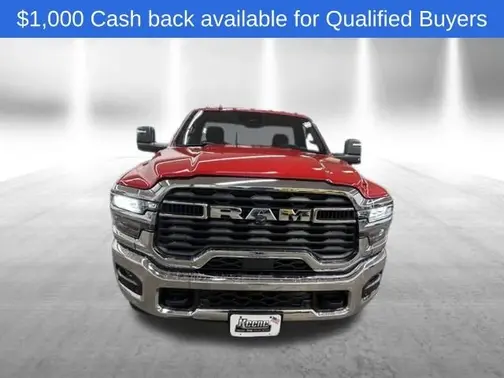 Flame Red Clear-Coat Exterior Paint 2026 RAM 2500 Tradesman