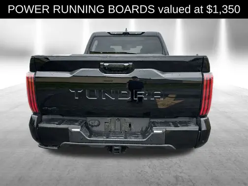 Black 2025 Toyota Tundra Platinum