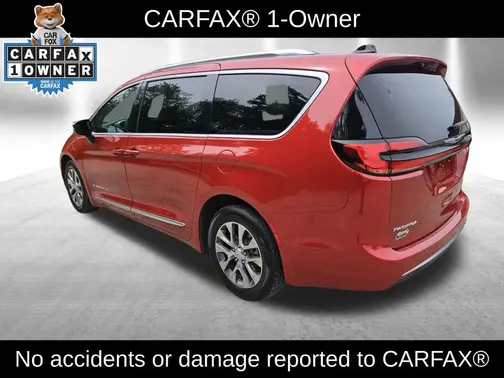 Red 2026 Chrysler Pacifica Hybrid Pinnacle