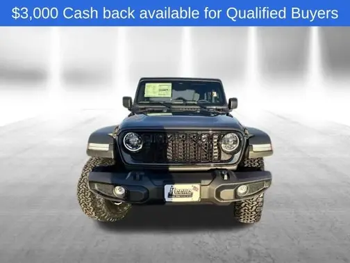 Granite Crystal Metallic Clear-Coat Exterior Paint 2026 Jeep Wrangler Willys