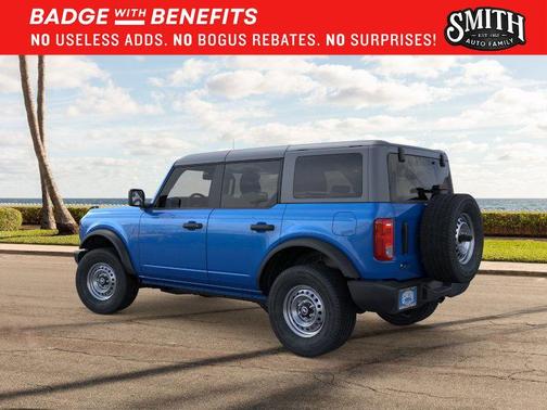 Velocity Blue Metallic 2025 Ford Bronco Base