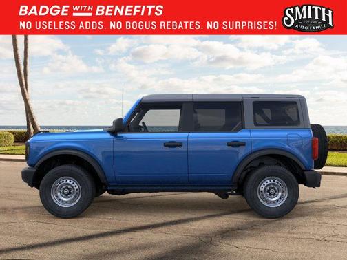 Velocity Blue Metallic 2025 Ford Bronco Base