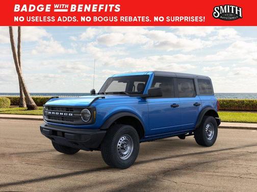 Velocity Blue Metallic 2025 Ford Bronco Base