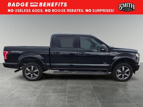 Shadow Black 2017 Ford F-150 XLT