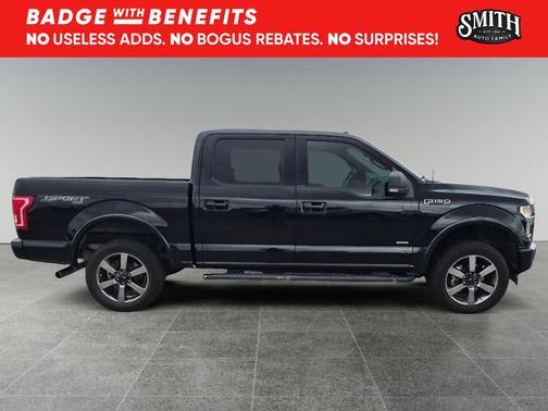 Shadow Black 2017 Ford F-150 XLT