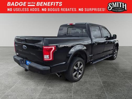 Shadow Black 2017 Ford F-150 XLT