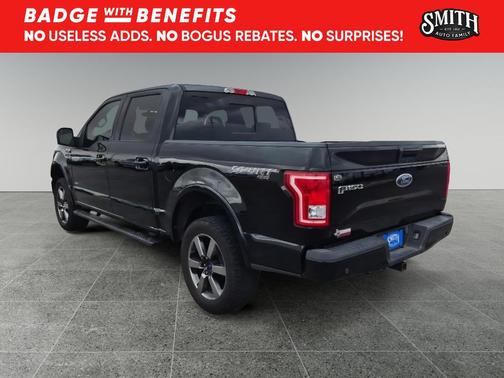 Shadow Black 2017 Ford F-150 XLT