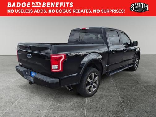 Shadow Black 2017 Ford F-150 XLT