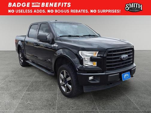 Shadow Black 2017 Ford F-150 XLT