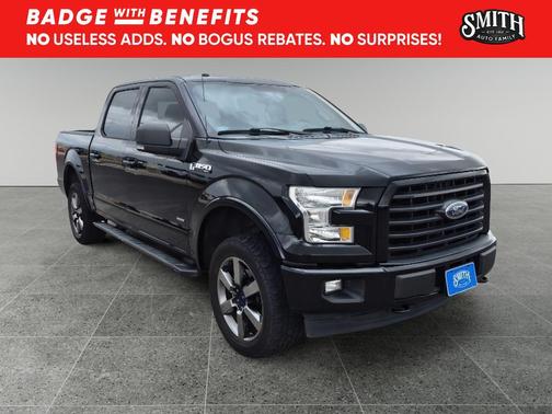 Shadow Black 2017 Ford F-150 XLT