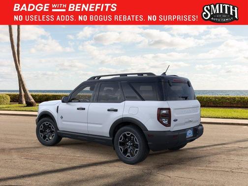 Space White Metallic 2026 Ford Bronco Sport Outer Banks