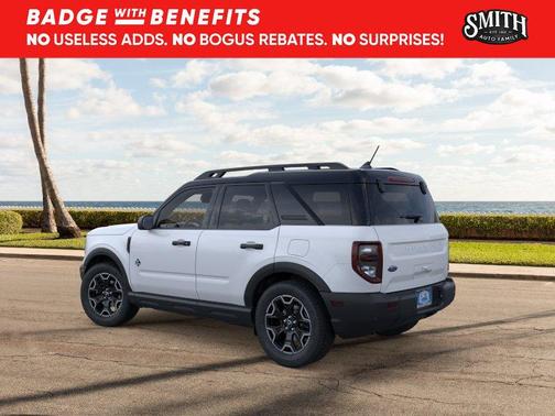 Space White Metallic 2026 Ford Bronco Sport Outer Banks