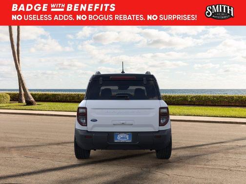 Space White Metallic 2026 Ford Bronco Sport Outer Banks