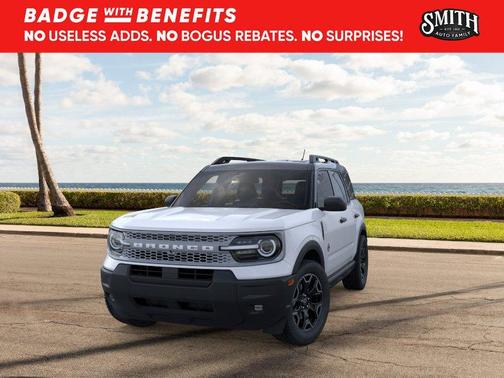 Space White Metallic 2026 Ford Bronco Sport Outer Banks
