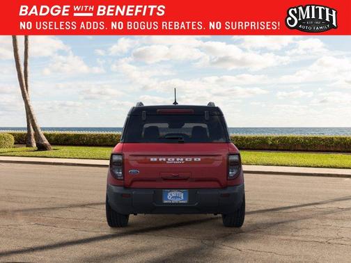 Ruby Red Metallic Tinted Clearcoat 2025 Ford Bronco Sport Outer Banks
