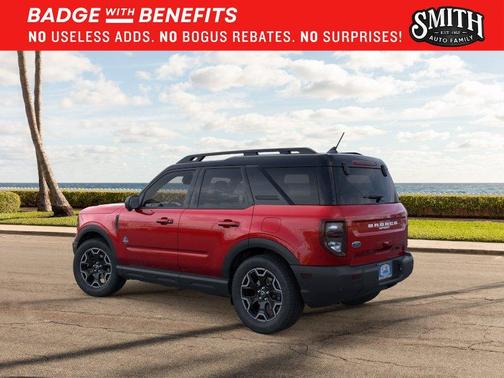 Ruby Red Metallic Tinted Clearcoat 2025 Ford Bronco Sport Outer Banks
