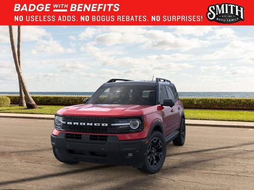 Ruby Red Metallic Tinted Clearcoat 2025 Ford Bronco Sport Outer Banks