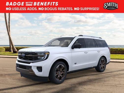 Star White Metallic Tri-Coat 2026 Ford Expedition King Ranch