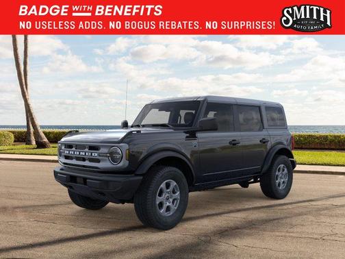 Shadow Black 2025 Ford Bronco Big Bend