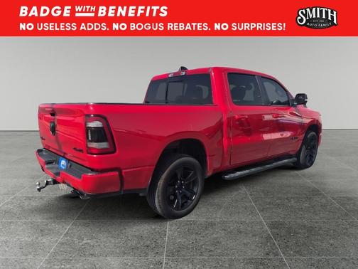 Flame Red Clearcoat 2022 RAM 1500 Lone Star