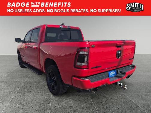 Flame Red Clearcoat 2022 RAM 1500 Lone Star