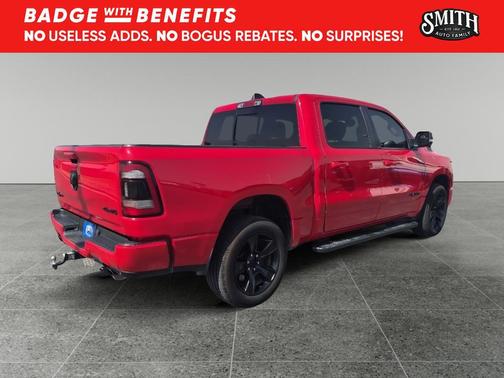 Flame Red Clearcoat 2022 RAM 1500 Lone Star