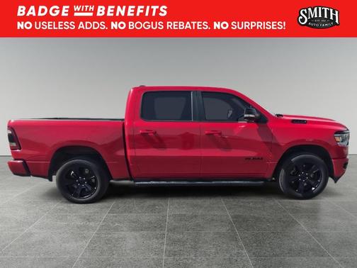 Flame Red Clearcoat 2022 RAM 1500 Lone Star