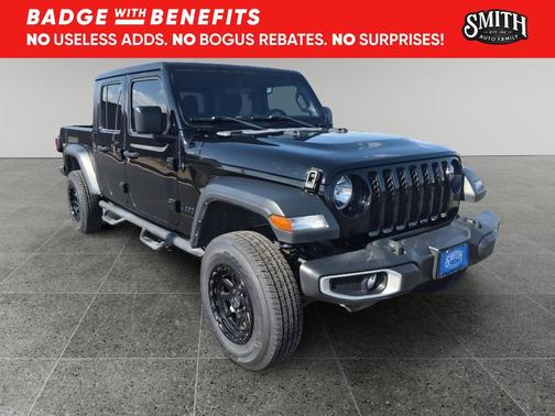 Black Clearcoat 2023 Jeep Gladiator Sport