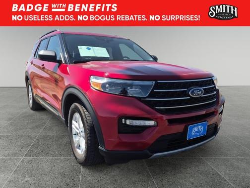 Rapid Red Metallic Tinted Clearcoat 2020 Ford Explorer XLT
