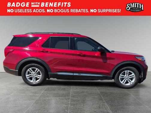 Rapid Red Metallic Tinted Clearcoat 2020 Ford Explorer XLT