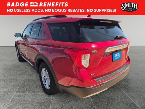 Rapid Red Metallic Tinted Clearcoat 2020 Ford Explorer XLT