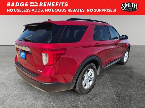 Rapid Red Metallic Tinted Clearcoat 2020 Ford Explorer XLT