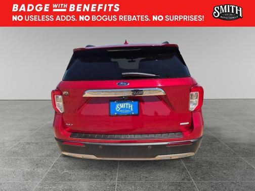 Rapid Red Metallic Tinted Clearcoat 2020 Ford Explorer XLT