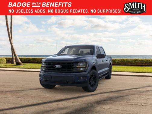 Antimatter Blue Metallic 2026 Ford F-150 XLT