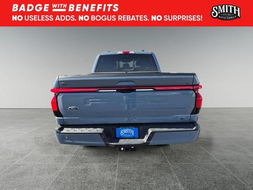 Azure Gray Metallic Tri-Coat 2023 Ford F-150 Lightning LARIAT