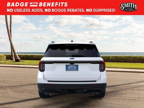 WHITE 2026 Ford Explorer ST-Line