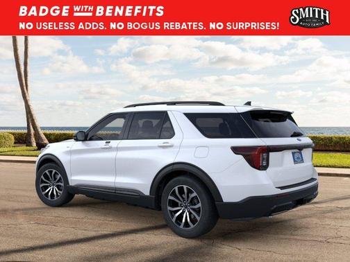 WHITE 2026 Ford Explorer ST-Line