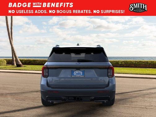 Vapor Blue Metallic 2026 Ford Explorer ST-Line