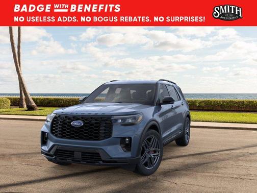 Vapor Blue Metallic 2026 Ford Explorer ST-Line