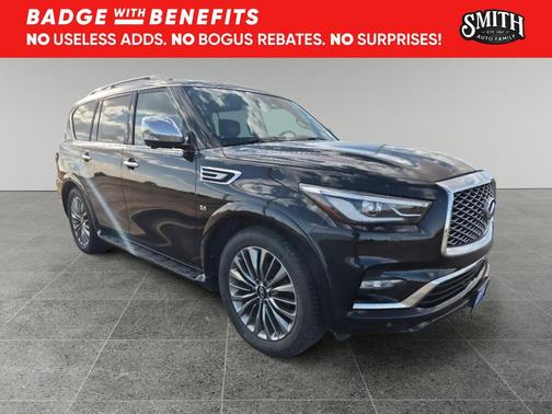 Black Obsidian 2018 INFINITI QX80 Base