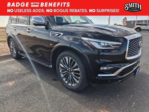 Black Obsidian 2018 INFINITI QX80 Base