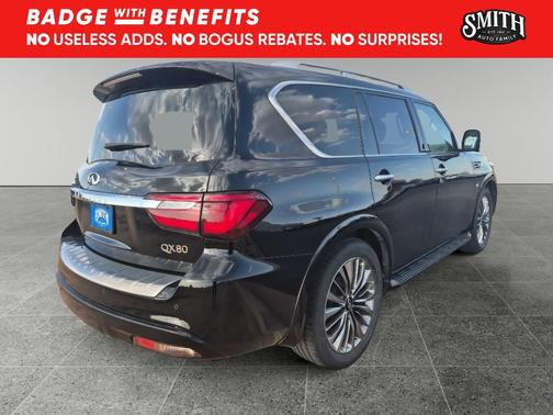 Black Obsidian 2018 INFINITI QX80 Base