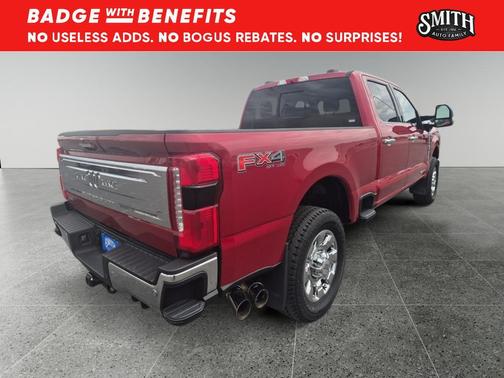 Rapid Red Metallic Tinted Clearcoat 2024 Ford F-250 King Ranch