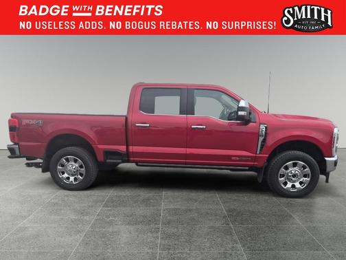 Rapid Red Metallic Tinted Clearcoat 2024 Ford F-250 King Ranch